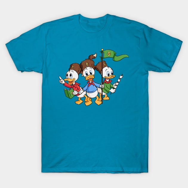 Junior Woodchucks T-Shirt by jfeldmanart